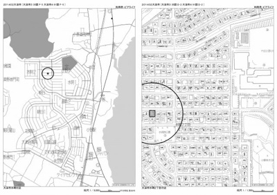 【地図】 | 大津市水明2丁目16-15　中古戸建