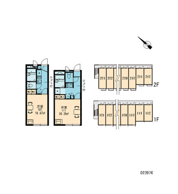 【区画図】 | グランデ瑞江