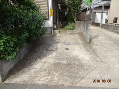 【駐車場】 | 伊奈町小室　中古住宅980万円