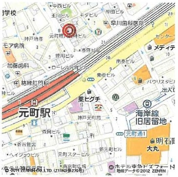 【地図】 | 鯉川筋の事務所物件