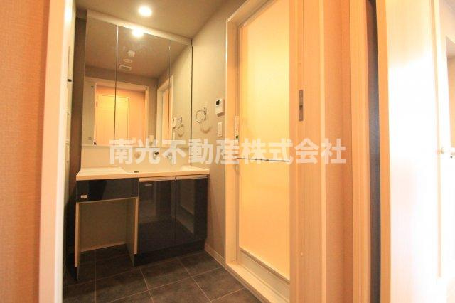 プレミアム菱屋西の洗面所