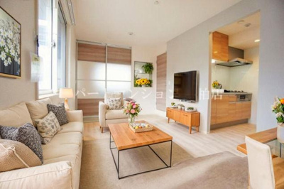 【居間・リビング】 | レガーメ | CGで家具等を配置したものです。実際に家具等は含まれません。