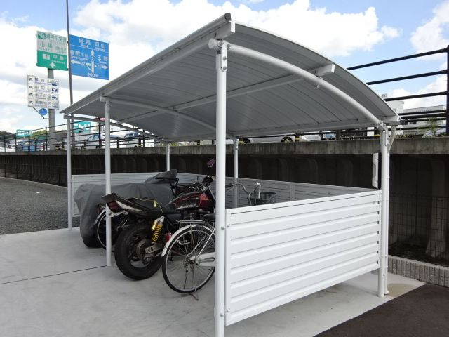 クレールのその他共用部分|自転車置き場