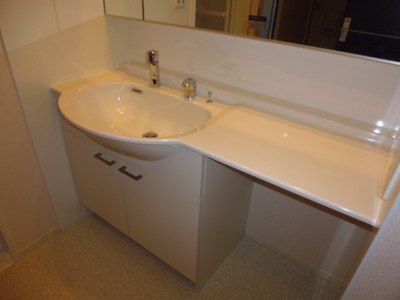 【独立洗面台】 | キャスバルＡ | 洗髪洗面化粧台