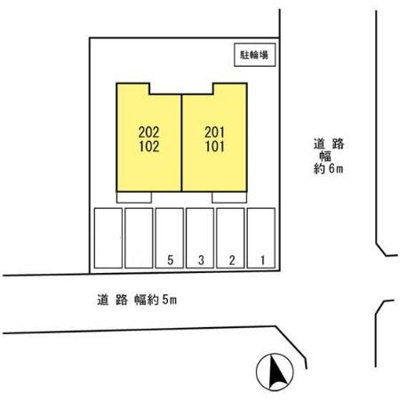 【区画図】 | プランドール田寺東