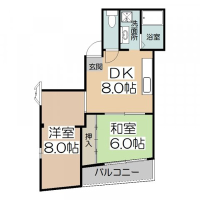 【外観】 | ドエルヒロ | ドエルヒロ　2LDK　