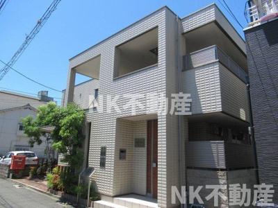 【外観】 | カーサビアンコ（河内永和賃貸） | おしゃれな外観です