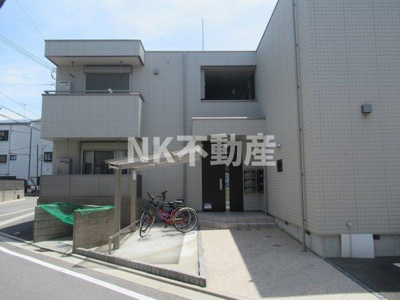 【外観】 | エスポワール花園（河内花園賃貸） | 建物外観を気になさる方へ、見た目の良い物件です