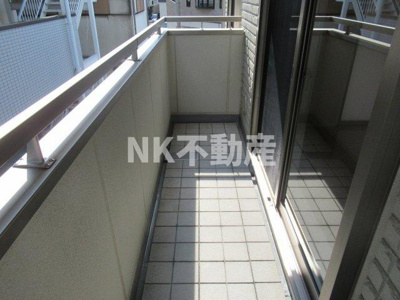 【バルコニー】 | エスポワール花園（河内花園賃貸） | お洗濯にも便利なバルコニー付き