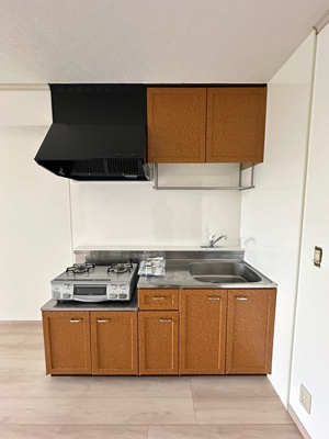 【キッチン】 | アベニュー白鳥A | ガスコンロ設置可能のキッチンです☆ご自身でお好きなタイプのガスコンロをご用意いただけます！