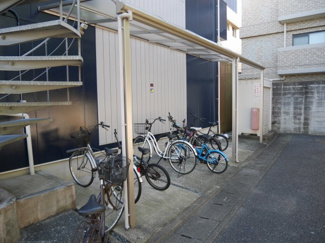【その他共用部分】 | ピュアフリー井尻駅前Ｂの駐輪場