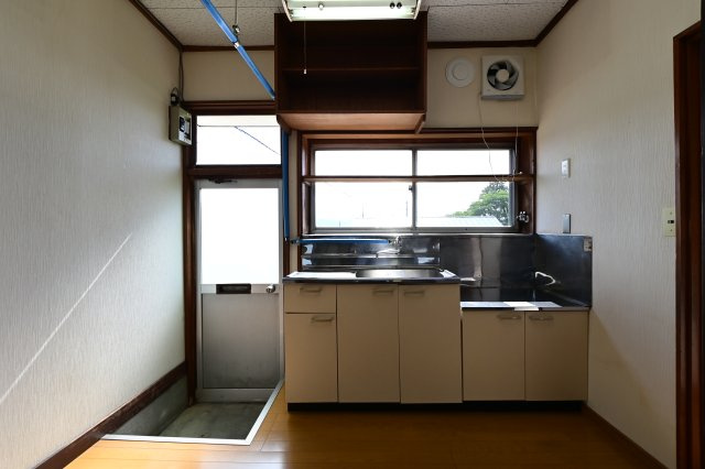 【キッチン】 | 中谷アパート | コンパクトなキッチンで掃除もラクラク