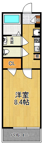 【間取り】 | クレイノ大物