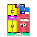 【間取り】 | ビュークレスト折立の間取り