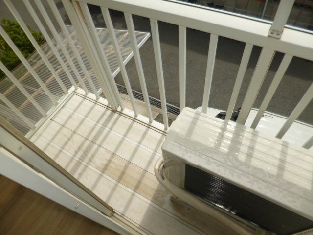 ブルーリバーのバルコニー