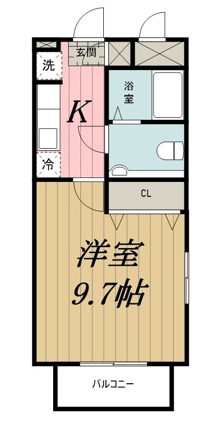 WATOLE院内の間取り