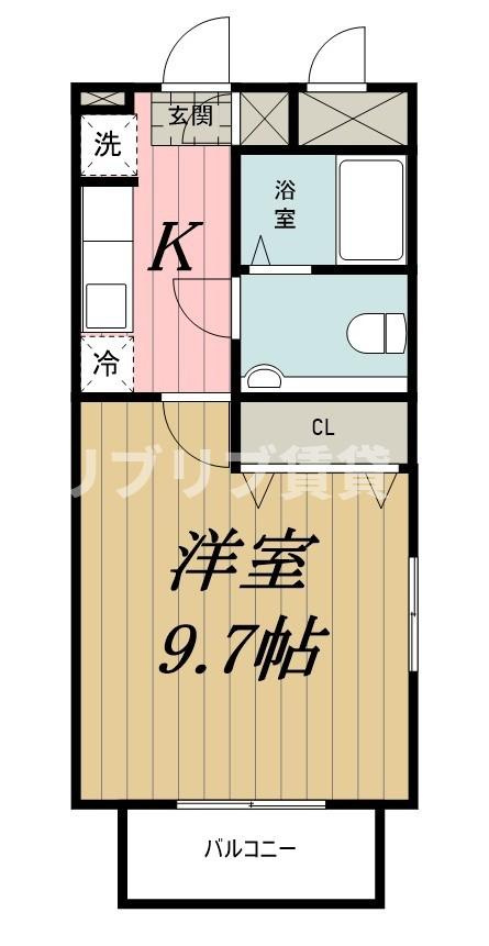 WATOLE院内の間取り