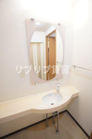 WATOLE院内の洗面所