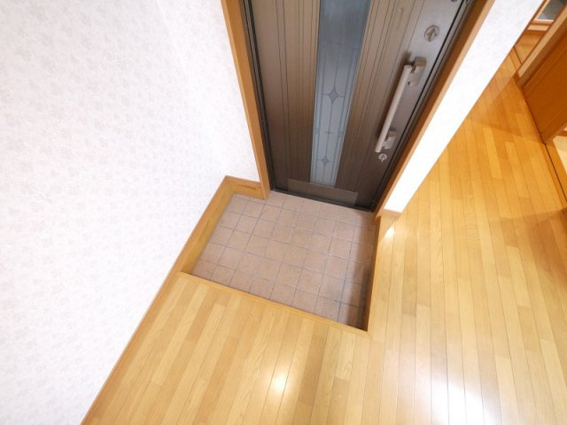 神殿マンション3号棟の玄関|毎日通る玄関はこちらです