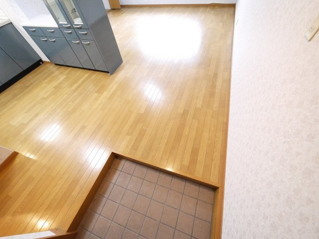 神殿マンション3号棟の玄関|毎日通る玄関はこちらです
