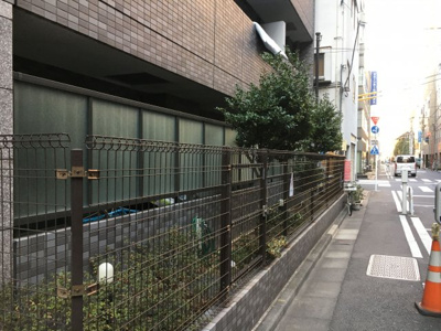 【周辺】 | スカイコート日本橋第3 | 前面道路です