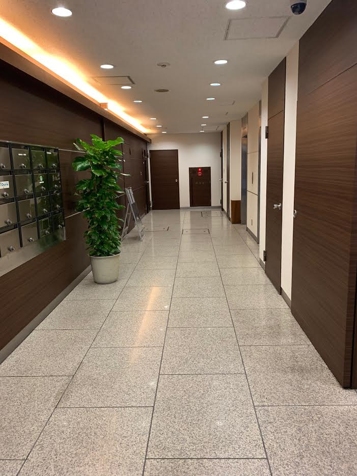 マルコーセンタービルのエントランス