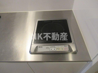 【キッチン】 | Blue Star G1（ブルースタージーワン）（八戸ノ里賃貸） | コンパクトなキッチンで掃除もラクラク