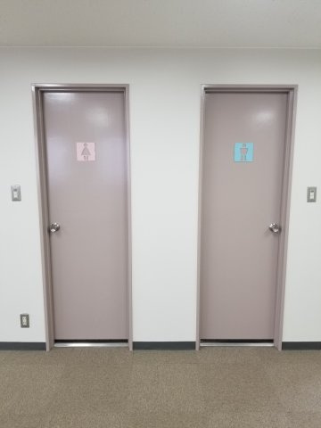 中央区新川２丁目の事務所のトイレ