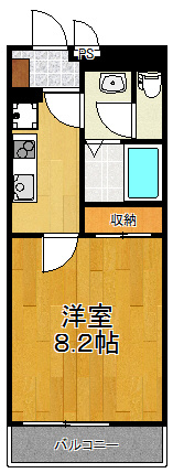 【間取り】 | クレイノコンフォール杭瀬北新町