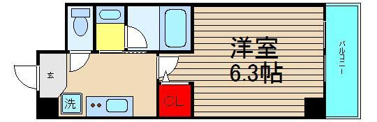 グランパシフィック桜川南の間取り