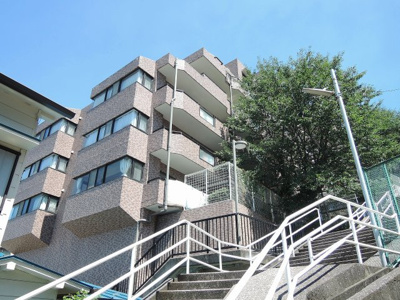 【外観】 | 日神パレステージ山手西第弐 | 横浜市営地下鉄ブルーライン「阪東橋」駅徒歩12分！JR根岸線・横浜市営地下鉄ブルーライン「桜木町」バス15分「増徳院前」停徒歩2分