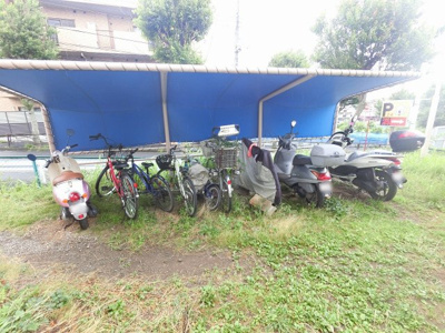【その他共用部分】 | プレジデント鷺沼 | 駐輪場・バイク置場