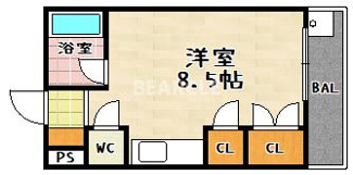 【間取り】 | グランドハイツ柴原