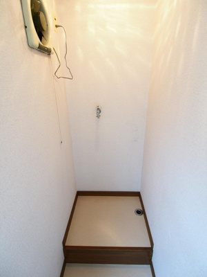【設備】 | 狭山南マンション | 室内洗濯機置場
