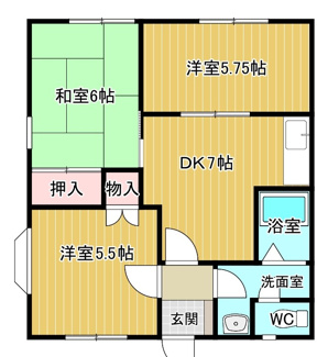 【間取り】 | ブランロージュＡ棟