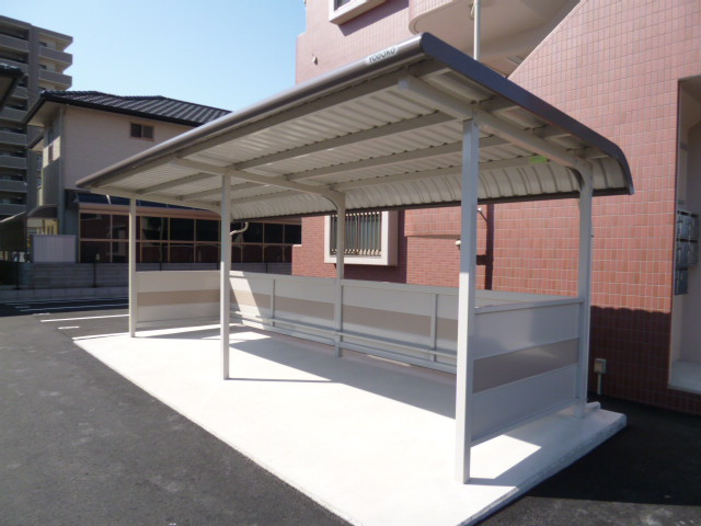 総社市駅南１丁目の賃貸マンションのその他共用部分|駐輪場