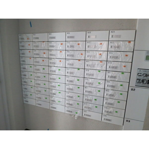 ラクレイス薬院のその他共用部分|郵便受け