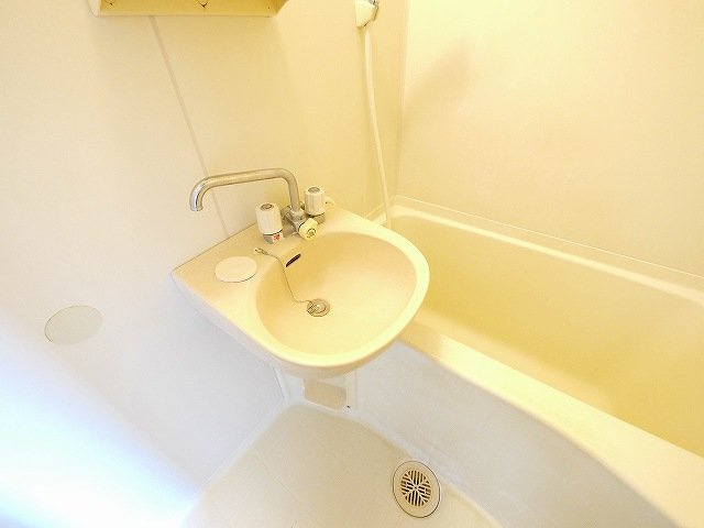 ラックハウスの設備|コンパクトで使いやすい洗面です。