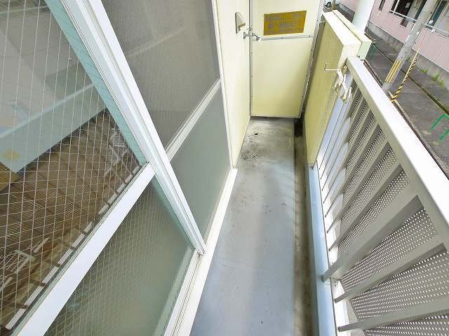 ラックハウスのバルコニー|バルコニー付きです