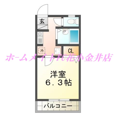 【間取り】 | フラッツ小平