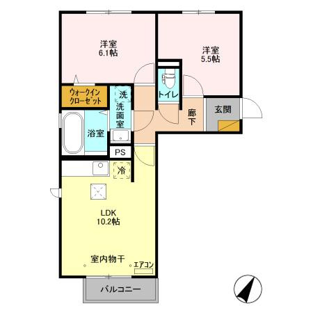 ヴァイスハウスの間取り