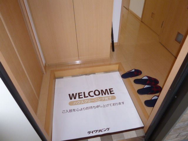 プランタンブルックＢの玄関