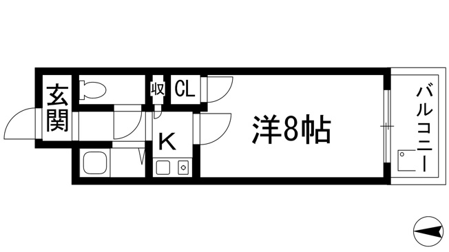 【間取り】 | オリエントシティ池田