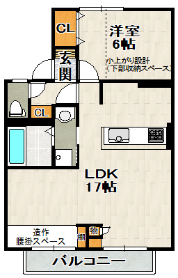 すみれハイツⅠの間取り
