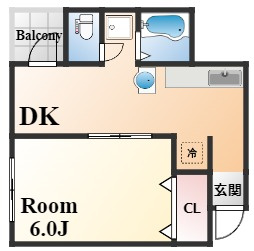 芳地ビルの間取り