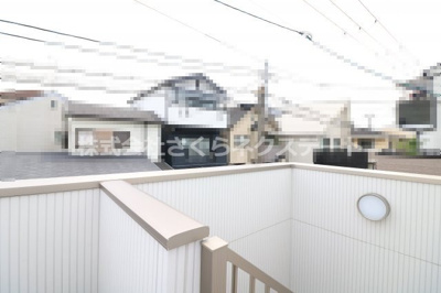 【展望】 | 尼崎市大庄西町2丁目・1棟収益物件 | ■2F階段からの眺望