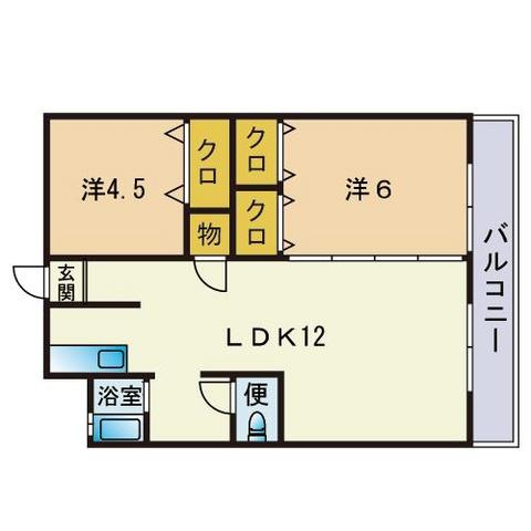 平和台ハイツの間取り