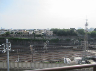 【展望】 | 線路側のバルコニーから見た眺望です