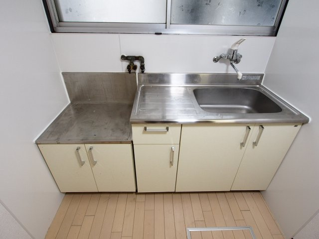 【キッチン】 | 堺市東区日置荘西町7丁貸家 | ガスコンロ設置可