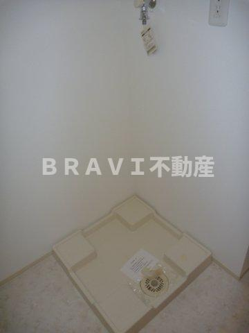 グランシス天満橋　BRAVI不動産の設備|【グランシス天満橋】室内洗濯機置き場です